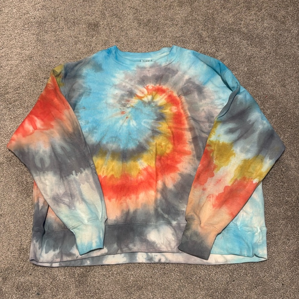 The Last of a Dyeing Breed “Firecracker Pop” Crewneck XXL